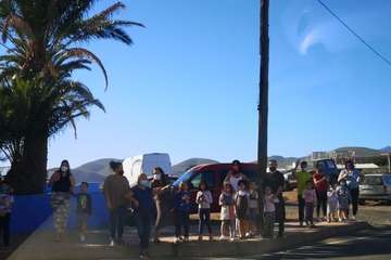 Los Reyes Magos reparten ilusión por los barrios de Telde/TA.